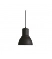 Lámpara Colgante Faro E27 1m Negra