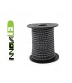 Cable Textil Negro/Blanco 2x0.75mm - Bobina 10m