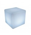 Cubo Led RGB Recargable Con Control Remoto. IP44 IK08
