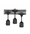 Guirnalda LEDME 5 Metros 10 Casquillos E27 Exterior IP65