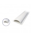 Canal Suelo 10x35mm Adhesiva Blanca PVC 2m