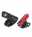 Luces de Bicicleta LED Delantera y Trasera 5W Recargable USB