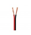 Cable Paralelo Rojo-Negro Polarizado 2x0.5mm² Metro