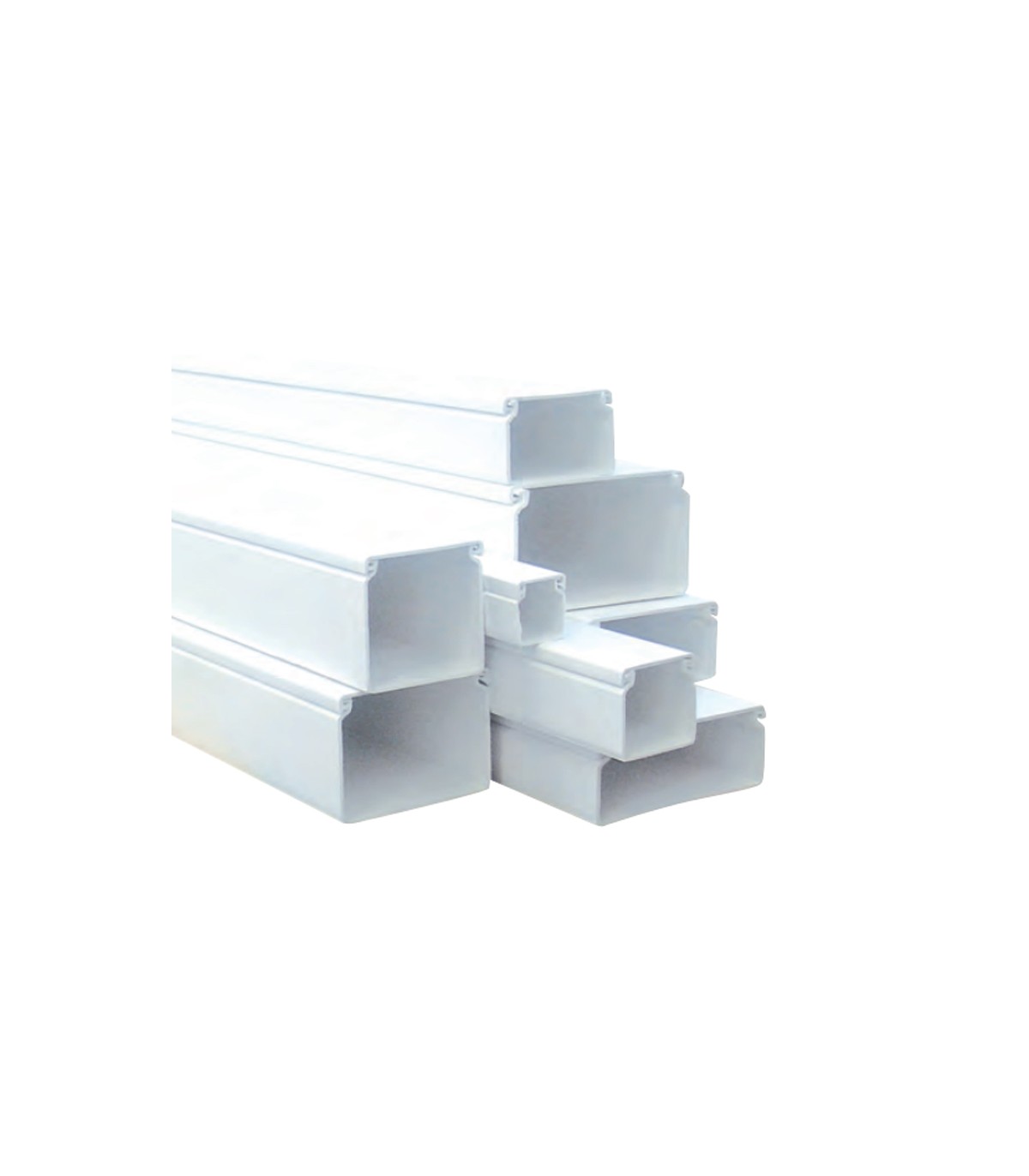Canal PVC 100x60mm para Cables Blanco Serie 13 Metro