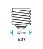 Bombilla LED E27